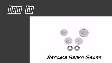 How To Replace Servo Gears ( 2075 )