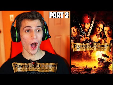 Pirates of the Caribbean: The Curse of the Black Pearl (2003) Movie REACTION!!! (Part 2)