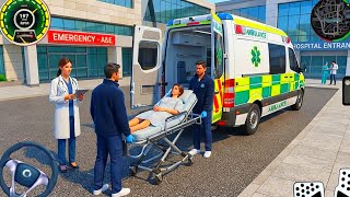 Ambulance Rescue Simulator 3D Game | 911  Emergency Ambulance For Android | Rescue Version 1 screenshot 5