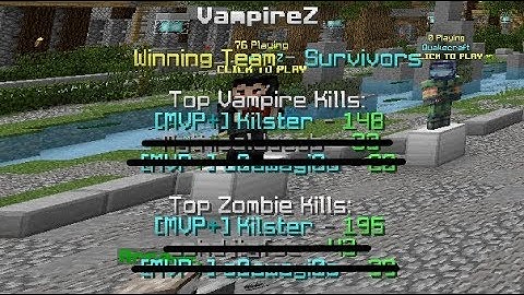 1 tryhard vs 15 vampires - Hypixel VampireZ