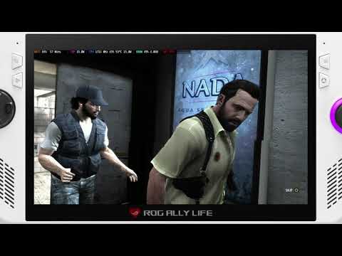 Max Payne 3 - ROG Ally - Gameplay - 1080p - 15W - Battery