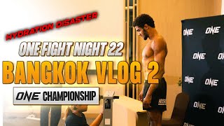 Weight Cut Battle - Maurice Abévi, Fight Week Vlog 2 #onefightnight22