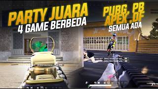 CRAZY !! PUBG, APEX, POINT BLANK, DELTA FORCE CHAMPIONS !! ALL IN 1 PARTY !! #pubg