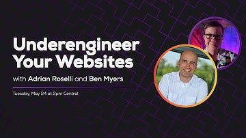 Underengineer Your Websites (with Adrian Roselli) | Some Antics