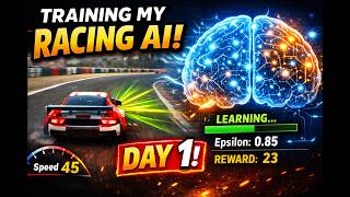 Training a Self-Learning Racing AI (DDQN + Reinforcement Learning) 🚀