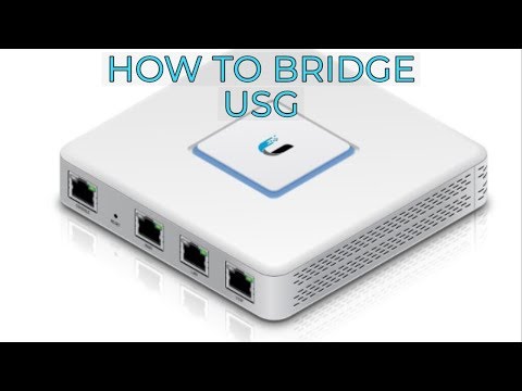 Unifi USG bridging ISP