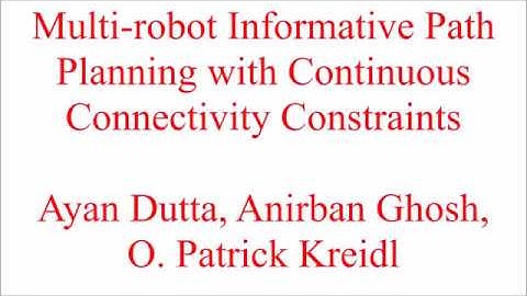 Multi-robot Informative Path Planning with Continuous Connectivity Constraints