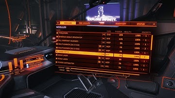 Elite Dangerous Module Priority Bug