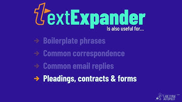 TextExpander - Powerful Text Automation Tool for Attorneys