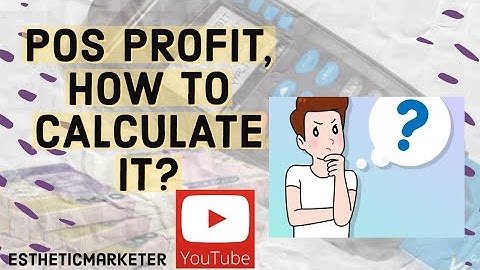 Pos profit, how to calculate it?// transaction tracking made easy//2022// business//Pos//