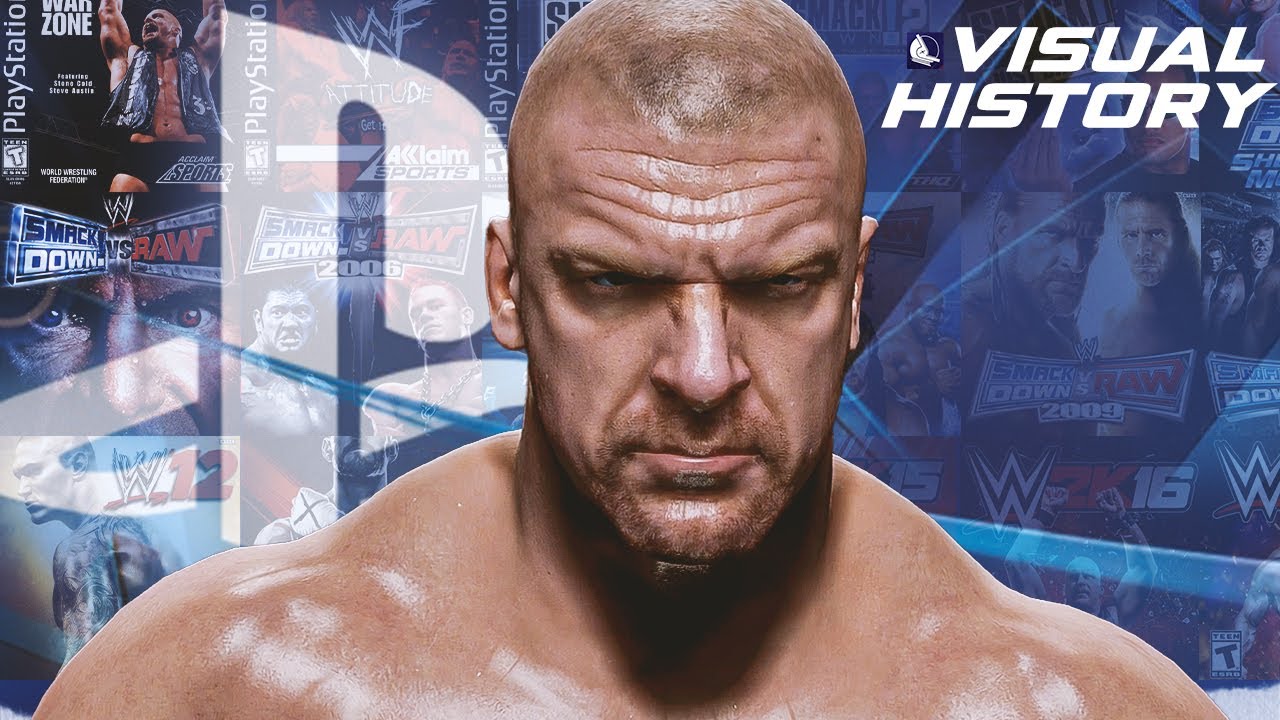 Triple H Evolution in WWE Games