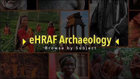 Browse by Subject: eHRAF Archaeology Tutorial