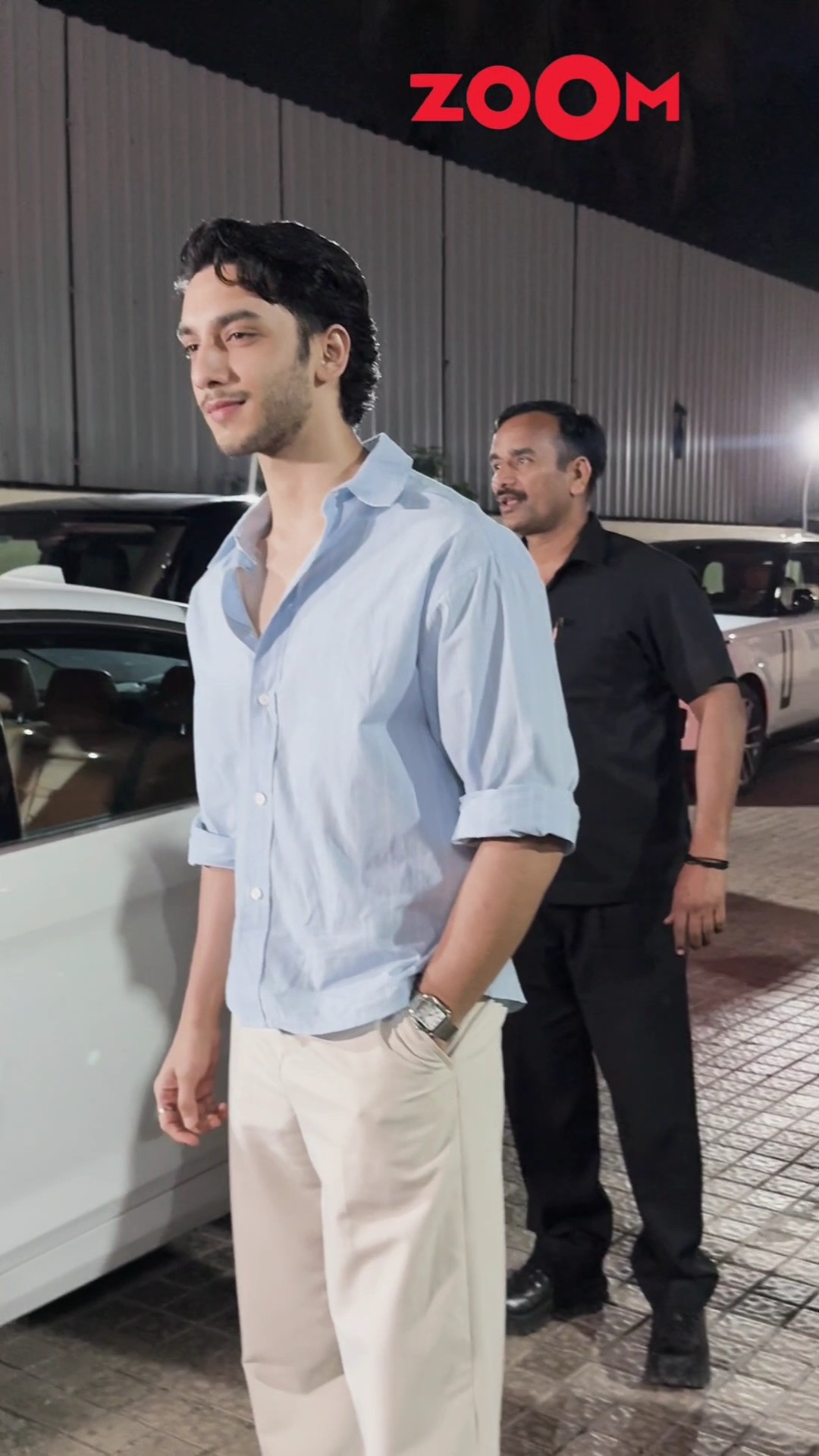 Vedang Raina ATTENDS rumoured GF Khushi Kapoor's film Loveyapa's screening ? #vedangraina #shorts