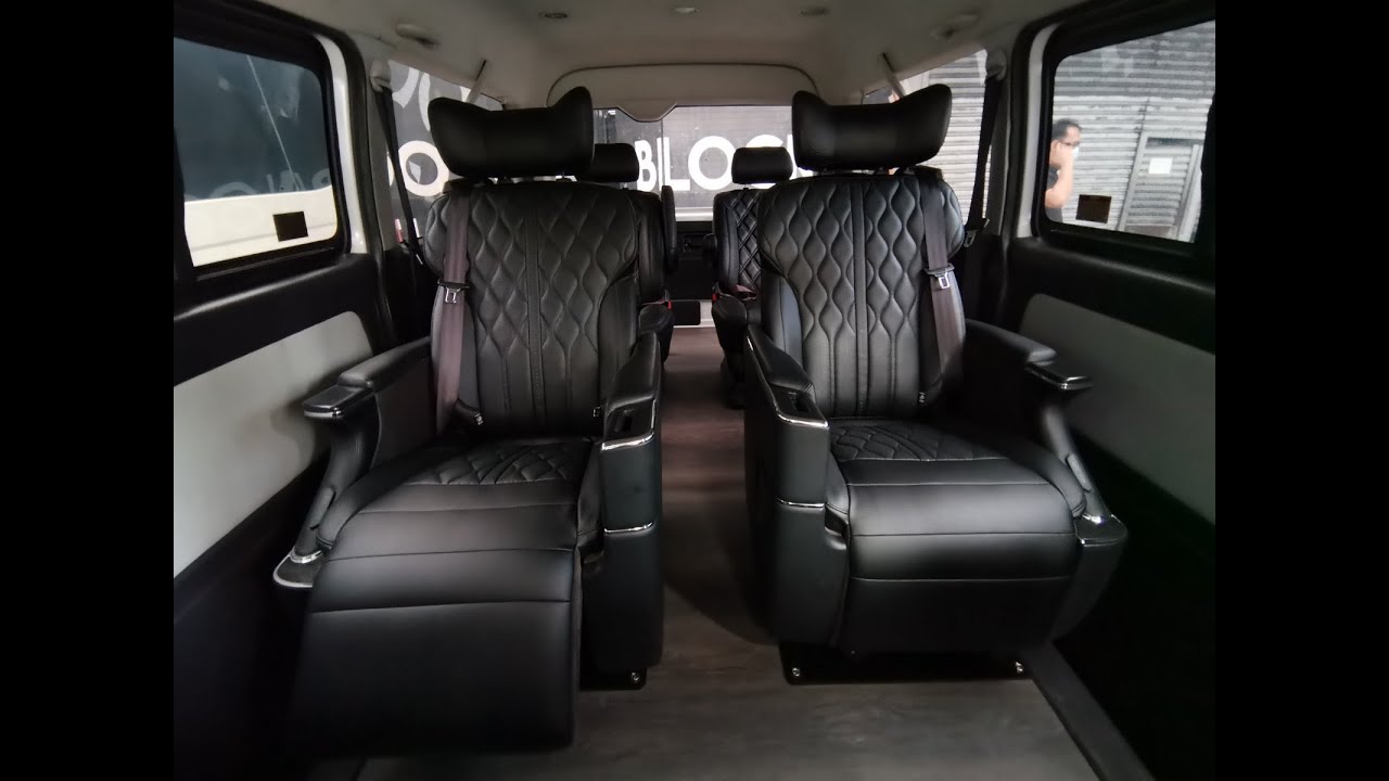 Toyota Super Grandia Imported Captain Seat Installed in Atoy Customs