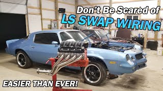 LS Swap Wiring is EASIER THAN EVER! Tips to go from Carb to EFI