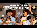 SETH FEDELIN DOES MY MAKEUP || HAPPY VALENTINES DAY :)