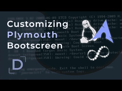 How to customize plymouth bootscreen | Dwix