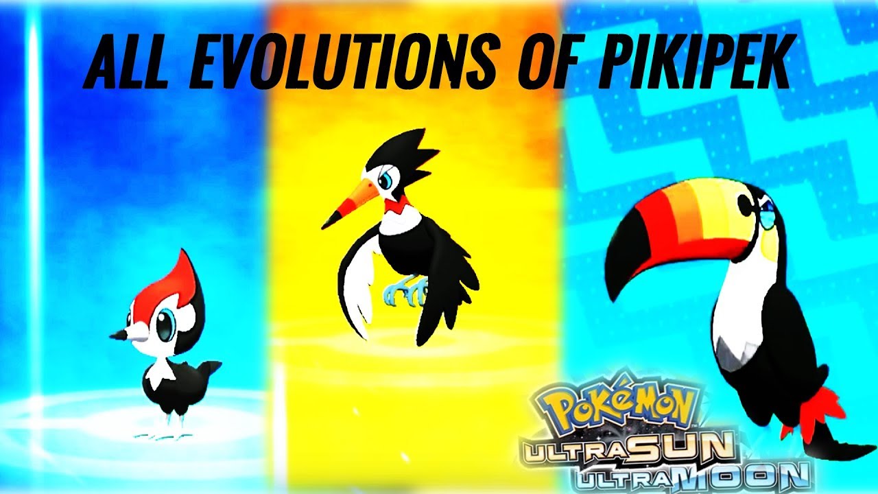Pikipek pokemon evolution
