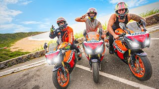 FUI PARA PRAIA DE REPSOL COM MEUS AMIGOS