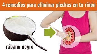 Rábano negro el mejor remedio contra las piedras en el riñón y vesícula biliar