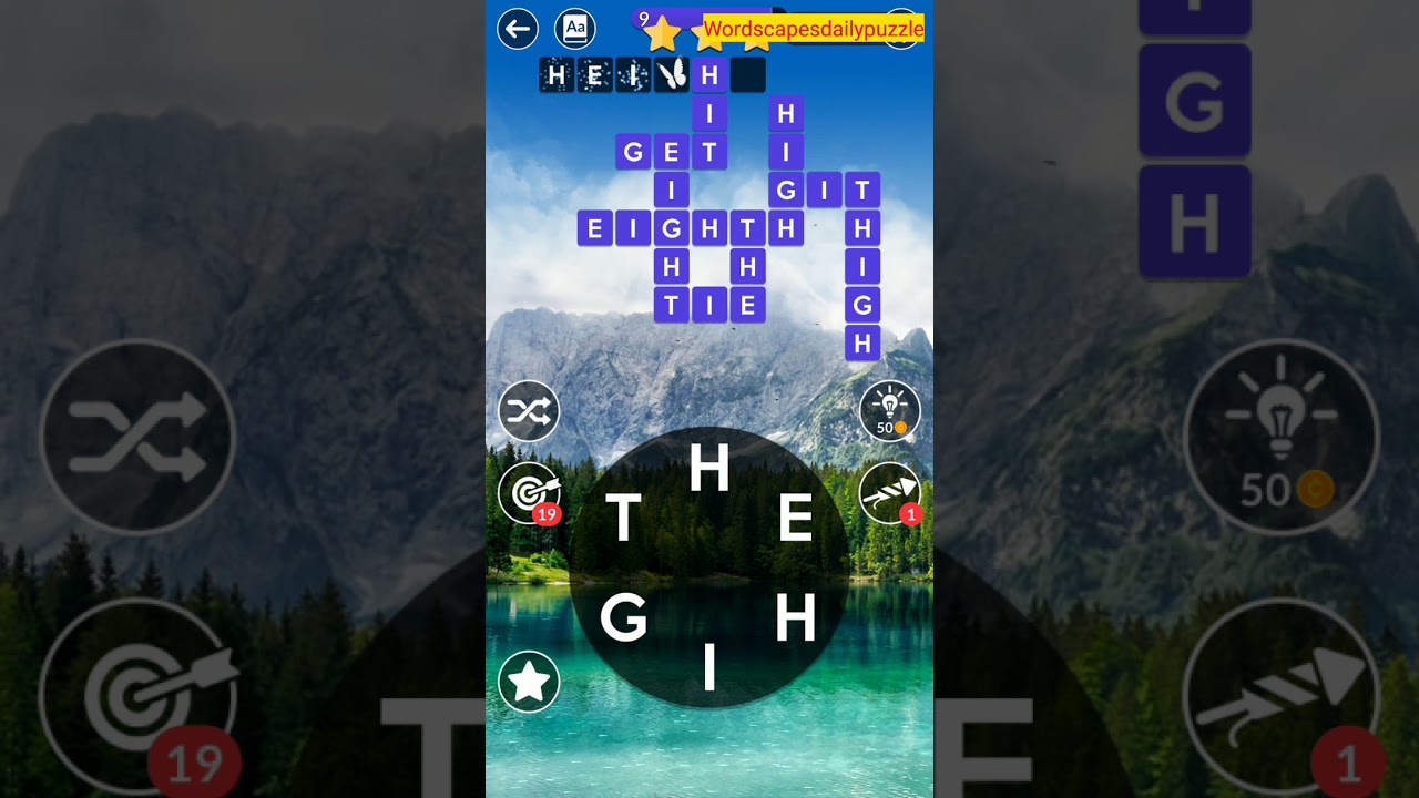 Wordscapes Daily Puzzle April 11 2020 Answers YouTube