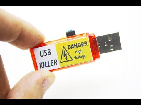 How to make USB Killer! 