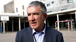 Hommage à Samuel Paty au collège Pierre Emmanuel à Pau