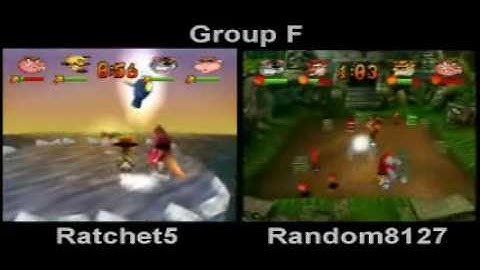 IAS2: Group F - Ratchet5 vs Random8127 - Crash Bash race to 2 crystals Pt 1