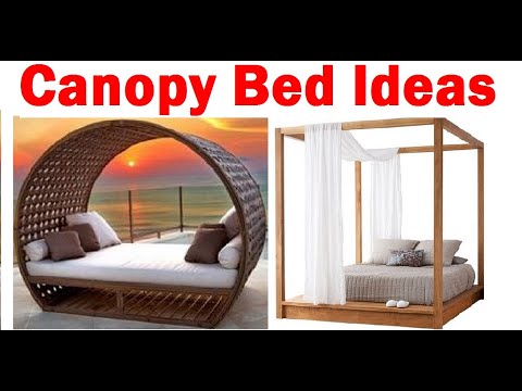 Canopy bed design ideas #1 / canopy bed types / canopy bed ideas 2021 / canopy bed frame ideas