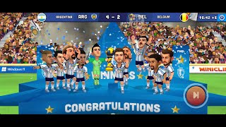 World Cup 2022 in Mini Football Gameplay - Argentina screenshot 5