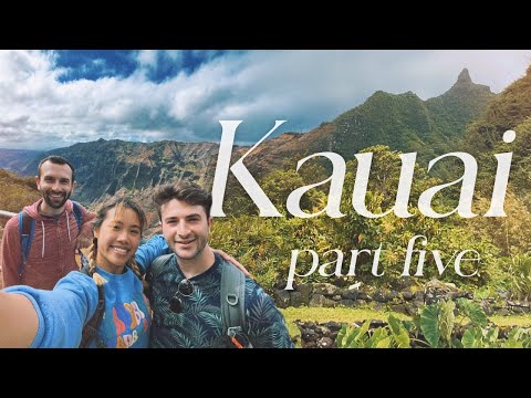 kauai part 5 🥥🍧🌸 [vlog | waimea canyon, farmers market, limahuli garden]