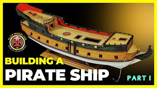 REVELL 1:72 PIRATE SHIP FULL BUILD