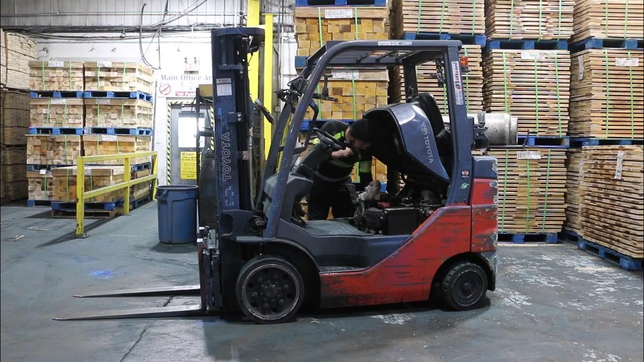 How to complete a forklift pre shift inspection *Important Information