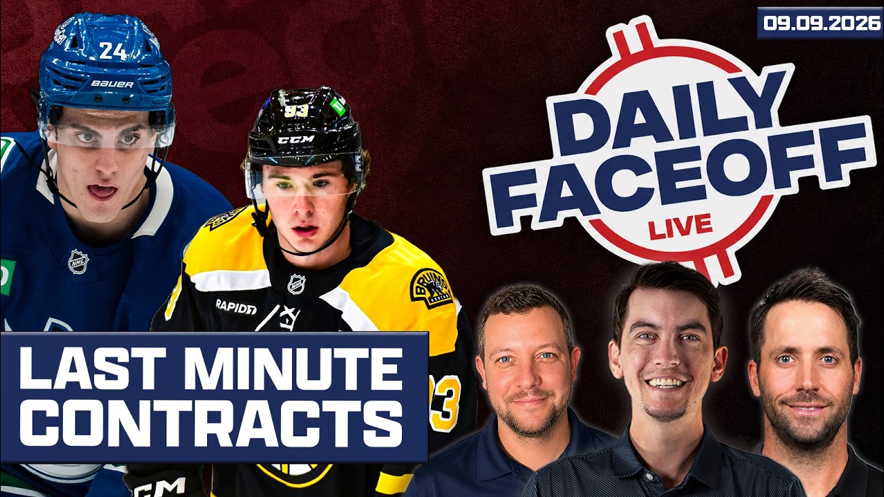 Minten & Buium Get PAID! Plus: Brock Seguin with a Fantasy Hockey Preview | Daily Faceoff Live