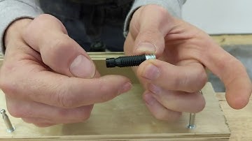 NO GLUE DOWEL - QUICK-SET 2-Part Locking Dowel