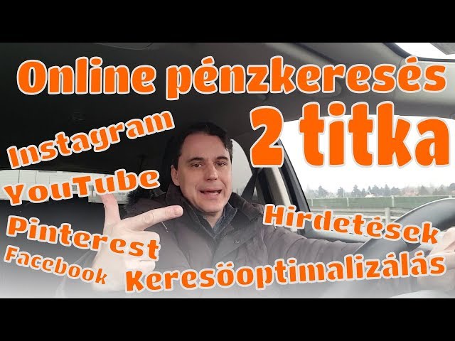 pénzt keresni olyan opciókkal mint az interneten történő pénzkeresés alapelvei