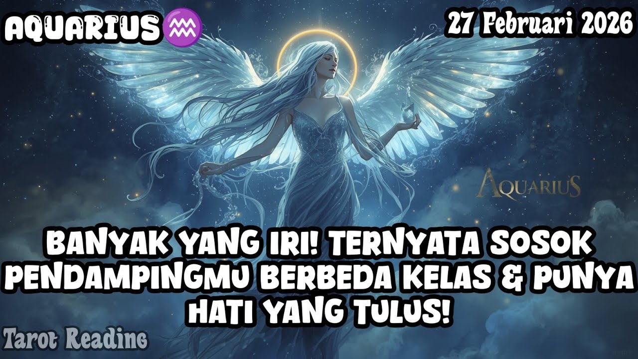 Aquarius♒ Banyak Yang Iri! Pendampingmu Ternyata Bukan Orang Biasa Hari Ini - Mata Zodiak