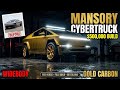 We Built a $500,000 Mansory Gold Carbon Tesla Cybertruck | Full Build No Talking