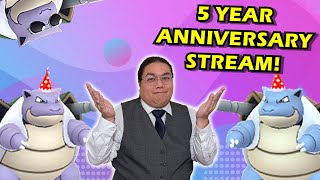 5-Year Pokemon Anniversary Stream! | !giveaway !5years |