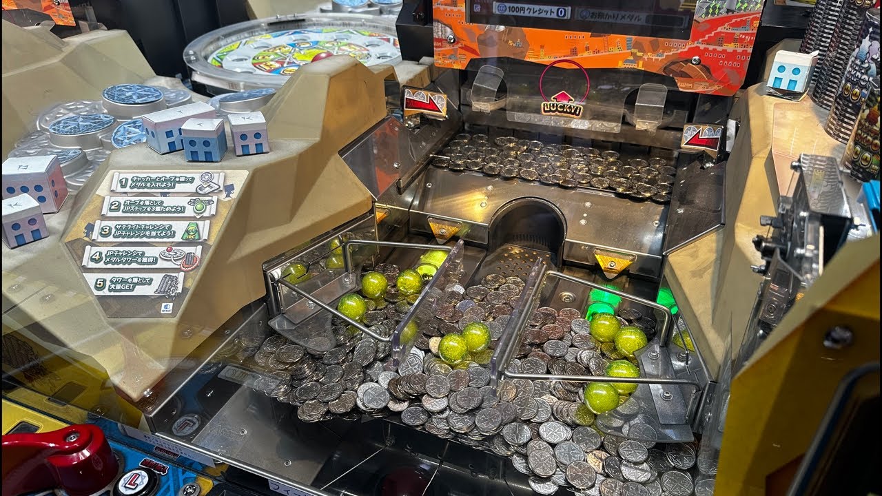 新年1発目に巨大メダルタワーを建てて崩壊させます！！ww【バベルの