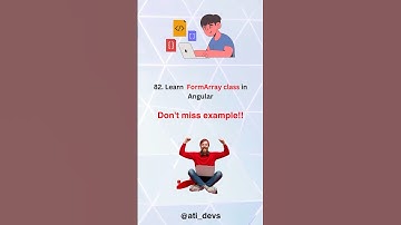 What is  FormArray class in Angular? #shorts #angular #interview