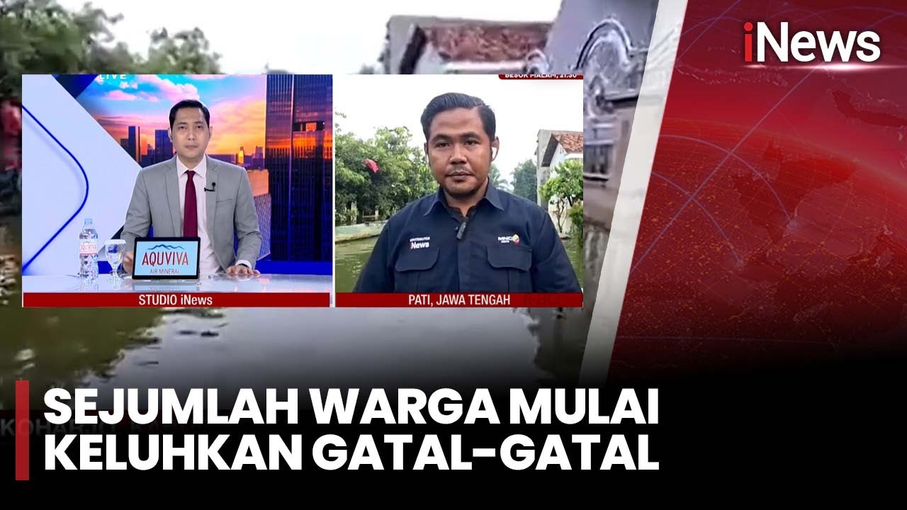 Situasi Banjir Pati, Ketinggian Mencapai 1,5 Meter | iNews Sore 16/1