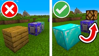 This BLOCK DETECTOR works with any block! Detect blocks in Minecraft Java (Minecraft Command Blocks)