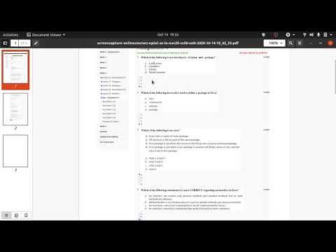 Week 4 Assignment Solution (NPTEL) programming in java.