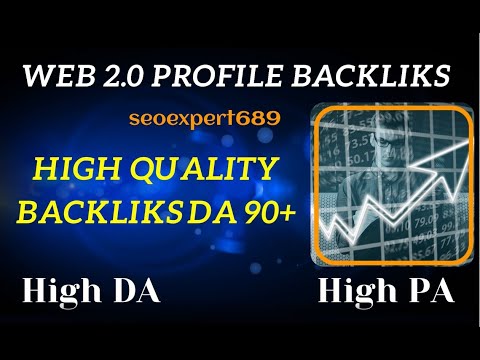 web 2.0 profiles backlinks