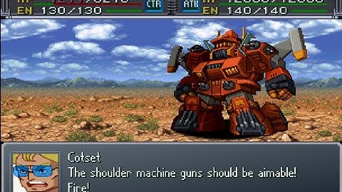 Super Robot Wars Alpha Gaiden - Iron Gear Attack
