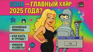 картинка: SORA – Главный хайп 2025 года? ChatGPT 4o – основные фишки, минусы, советы.  Highfield и VEO 2?!