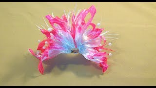 Резинки для волос из лент МК / Проклеенная лента / Hair bands from ribbons Hairstyle DIY Резинки для волос из лент МК / Проклеенная лента / Hair bands from ribbons Hairstyle DIY