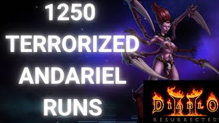 I Killed Terrorized Andariel 1250 Times - Diablo 2 Resurrected