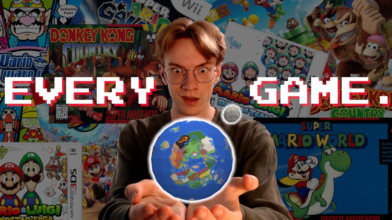 mapping out Mario's planet cause it's a Totally Original Idea